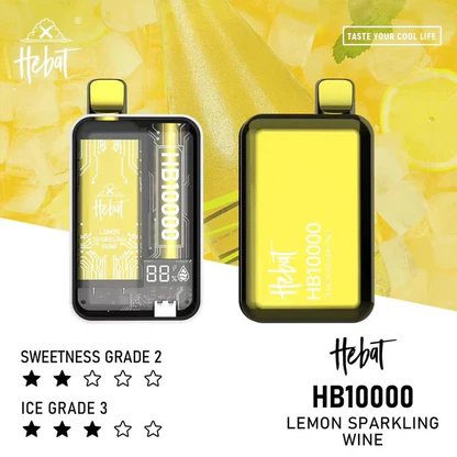 Hebat 喜貝 10000抛棄式 大容量長效穩定輸出 全新 LED 螢幕顯示技術 支援 Type-C 快充 極致濃郁多口味解析 全台現貨速發:圖片 5