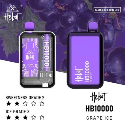 Hebat 喜貝 10000抛棄式 大容量長效穩定輸出 全新 LED 螢幕顯示技術 支援 Type-C 快充 極致濃郁多口味解析 全台現貨速發:圖片 6