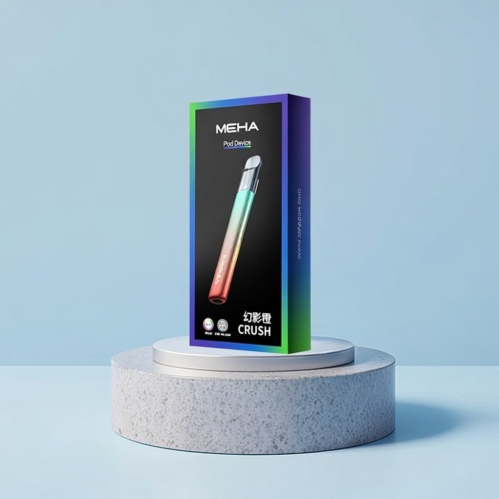 魅嗨 MEHA 星耀版五代通用主機 RGB 炫彩氛圍燈設計 450mAh大容量 Type-C快充 7W-10.5W 三檔功率切換自定義口感 台灣現貨秒發:圖片 6