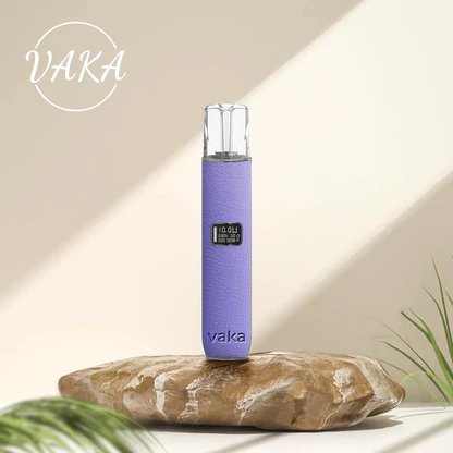 VAKA 義大利真皮一代通用主機 智能LED顯示螢幕 380mAh長效快充技術 穩定輸出不波動 適配一代煙彈 台灣現貨秒發:圖片 2
