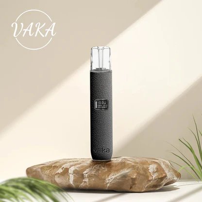 VAKA 義大利真皮一代通用主機 智能LED顯示螢幕 380mAh長效快充技術 穩定輸出不波動 適配一代煙彈 台灣現貨秒發:圖片 6